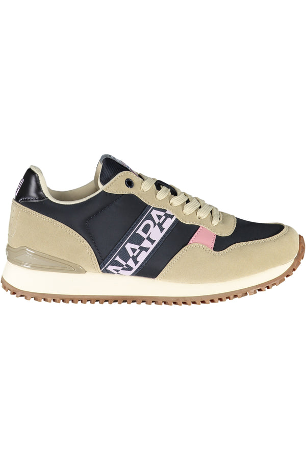 Napapijri Shoes Baskets Femme Beige - stylesgateway