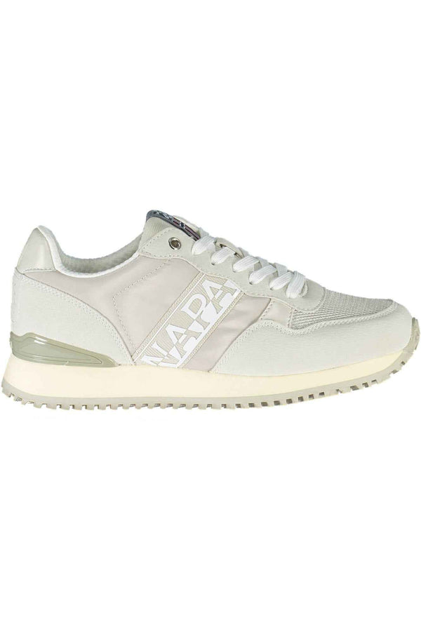 Napapijri Shoes Baskets Femme Gris - stylesgateway