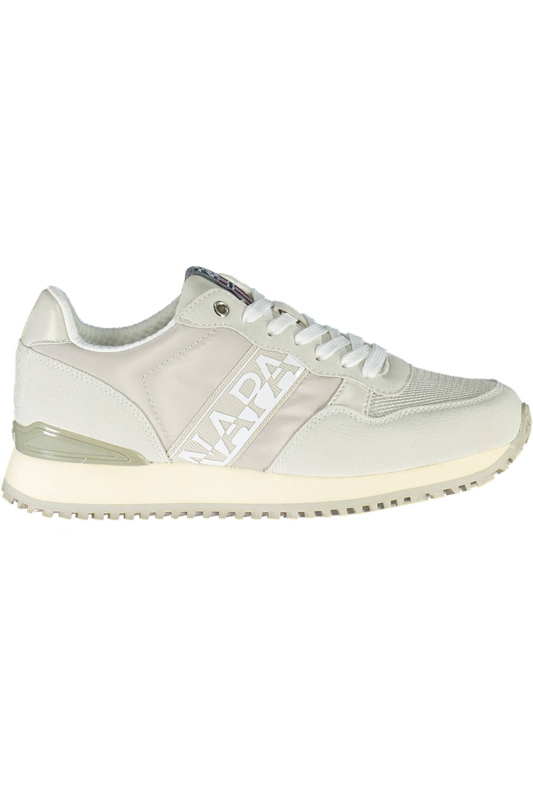 Napapijri Shoes Baskets Femme Gris - stylesgateway