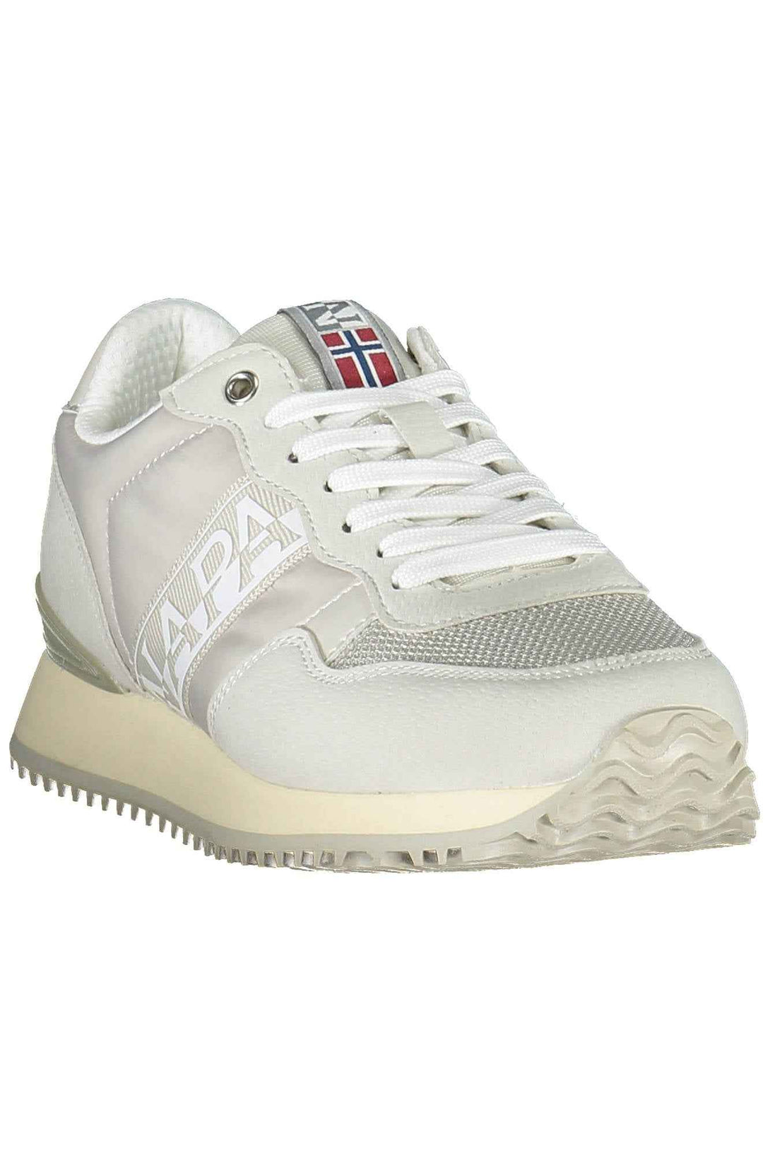 Napapijri Shoes Baskets Femme Gris - stylesgateway