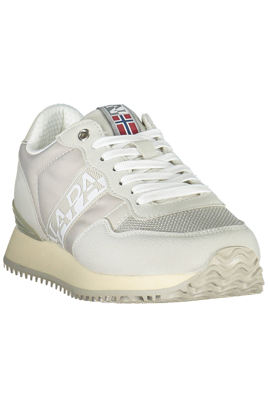 Napapijri Shoes Baskets Femme Gris - stylesgateway