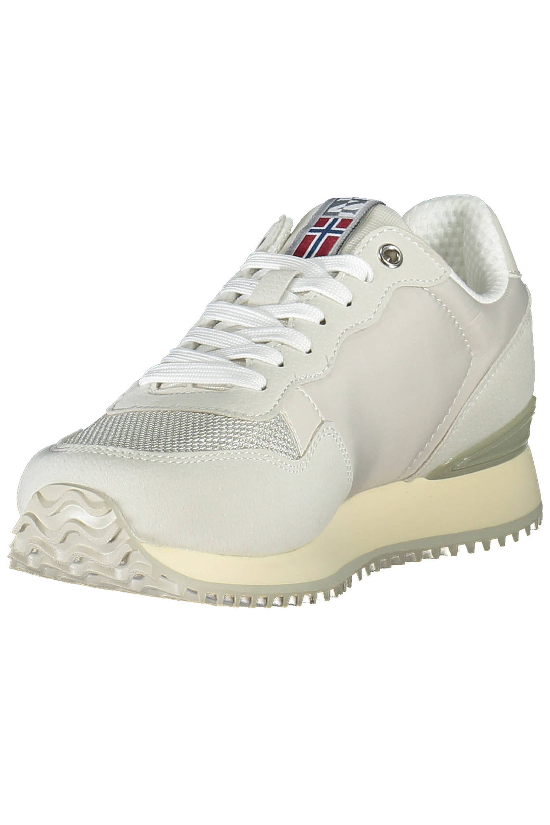 Napapijri Shoes Baskets Femme Gris - stylesgateway