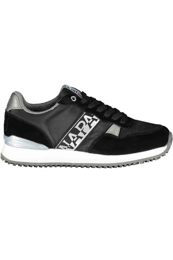 Napapijri Shoes Baskets Femme Noir - stylesgateway