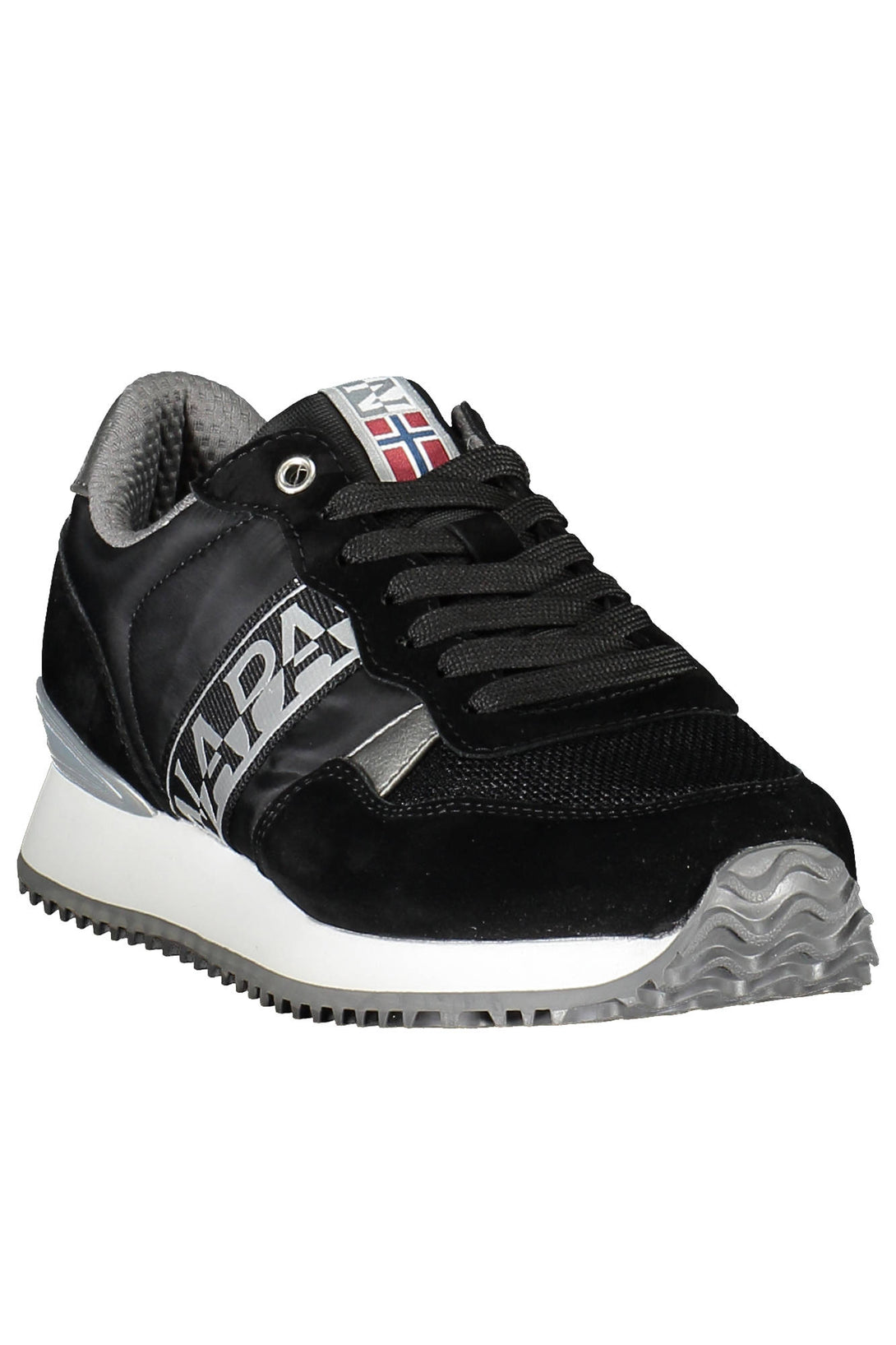Napapijri Shoes Baskets Femme Noir - stylesgateway