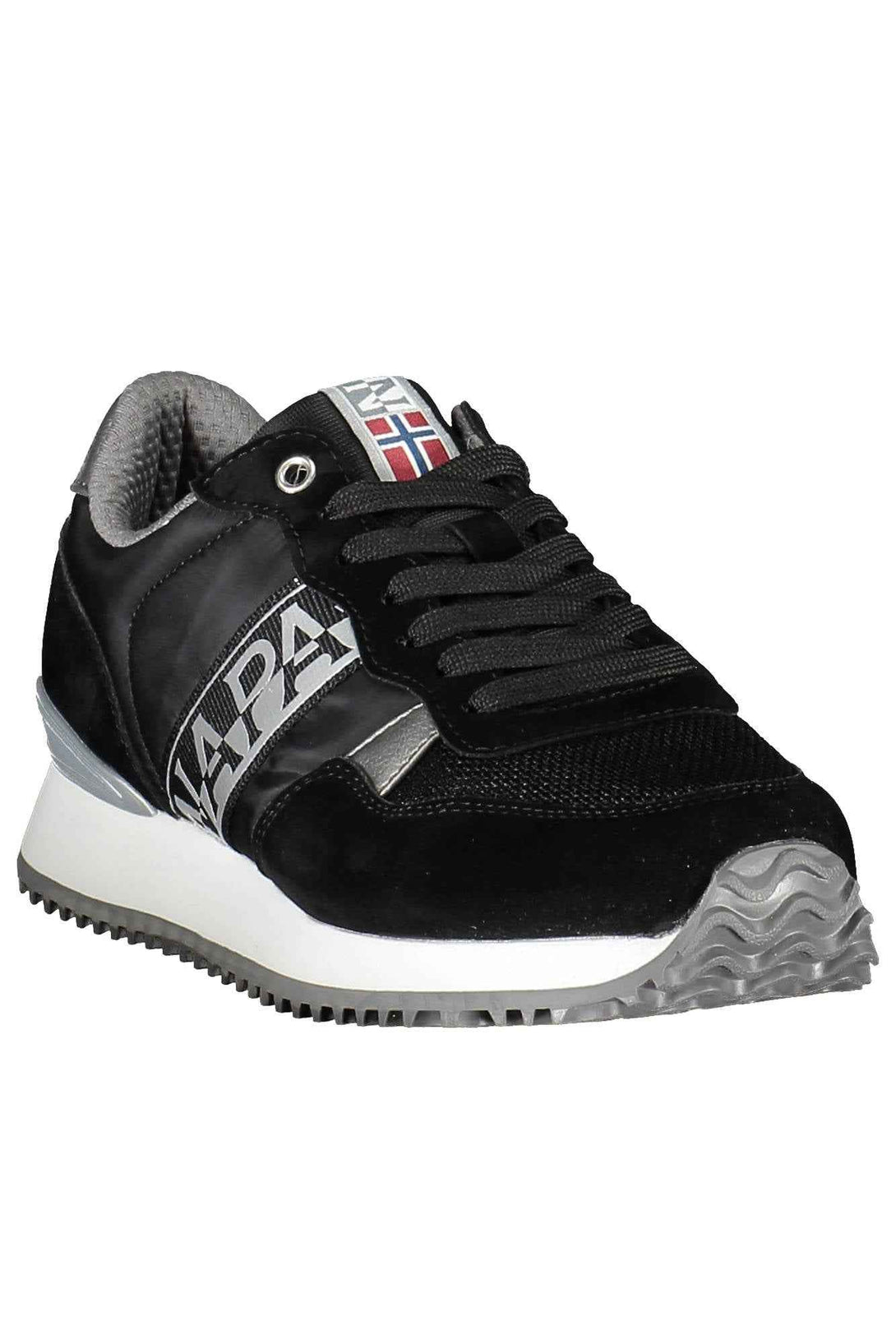 Napapijri Shoes Baskets Femme Noir - stylesgateway