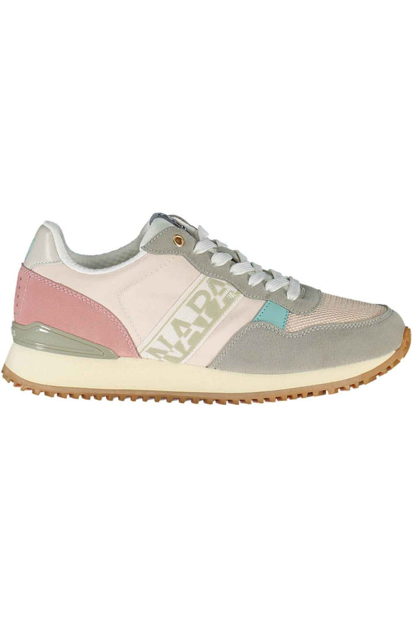 Napapijri Shoes Baskets Femme Rose - stylesgateway