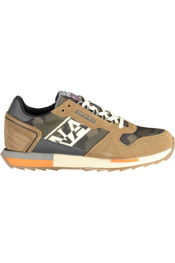 Napapijri Shoes Baskets Homme Beige - stylesgateway