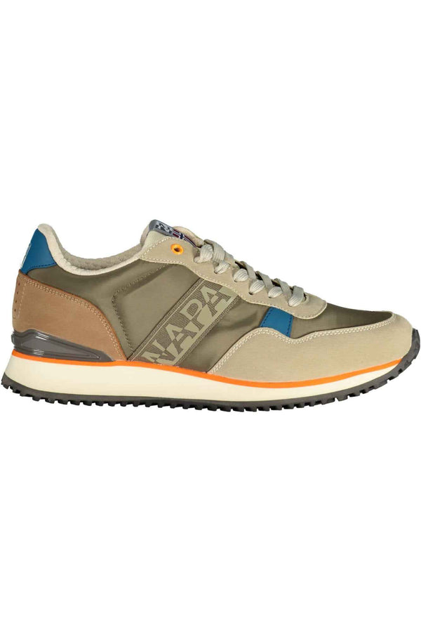 Napapijri Shoes Baskets Homme Beige - stylesgateway