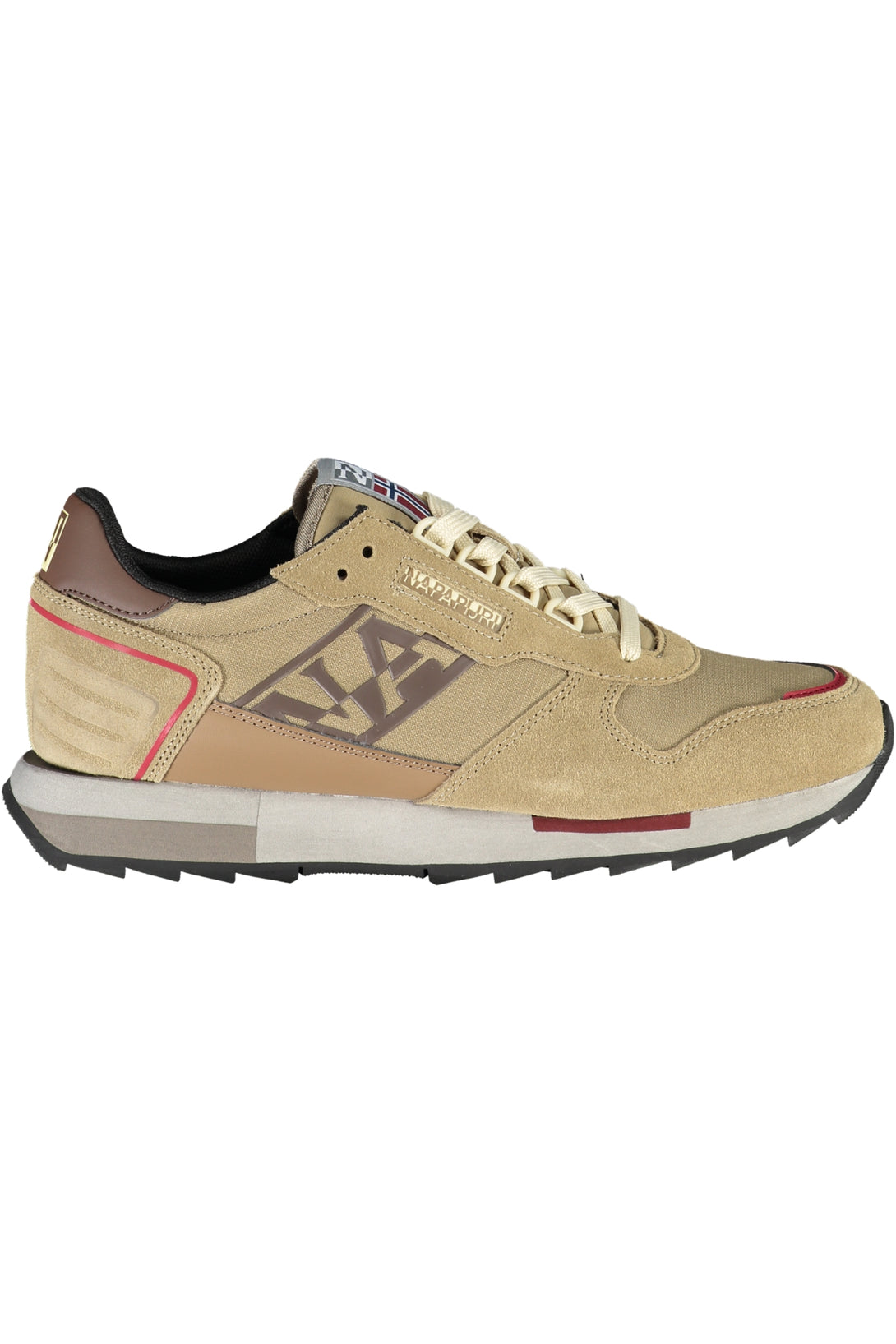 Napapijri Shoes Baskets Homme Beige - stylesgateway