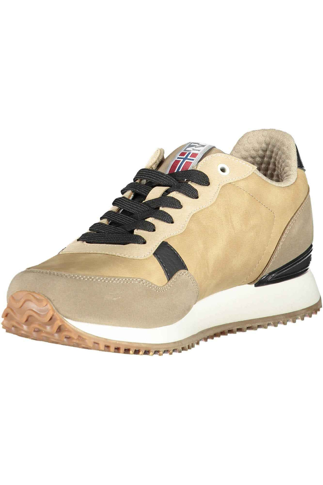 Napapijri Shoes Baskets Homme Beige - stylesgateway