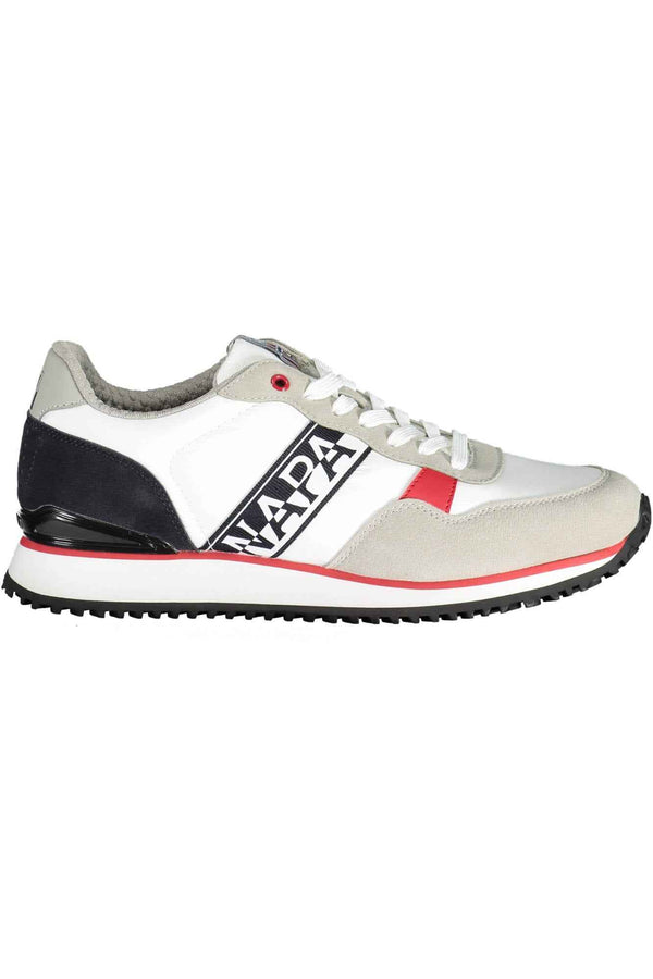 Napapijri Shoes Baskets Homme Blanc - stylesgateway