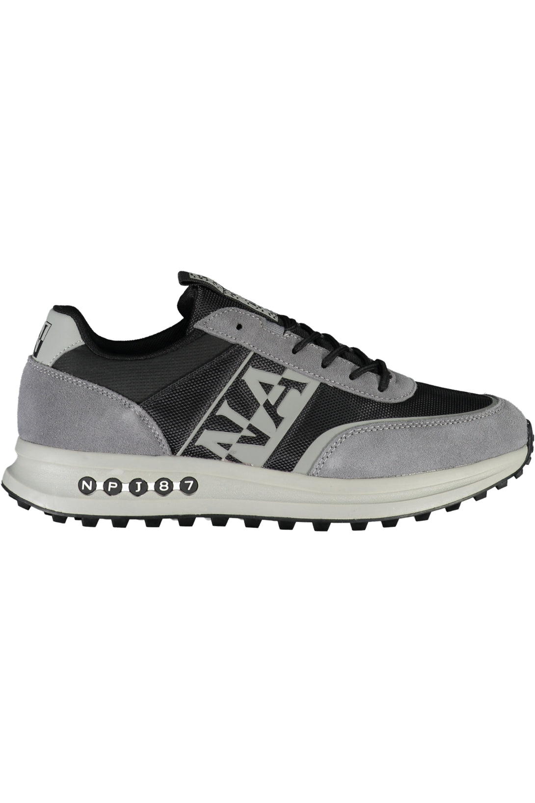 Napapijri Shoes Baskets Homme Gris - stylesgateway