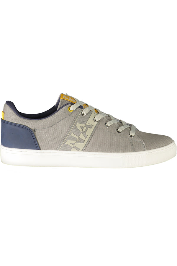 Napapijri Shoes Baskets Homme Gris - stylesgateway