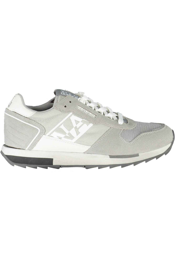 Napapijri Shoes Baskets Homme Gris - stylesgateway