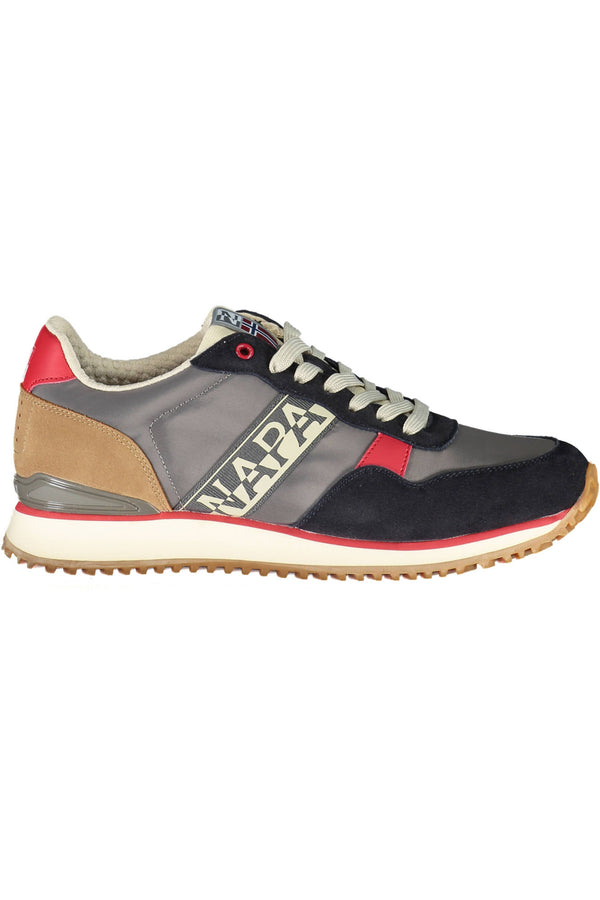 Napapijri Shoes Baskets Homme Gris - stylesgateway