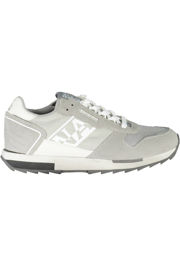 Napapijri Shoes Baskets Homme Gris - stylesgateway