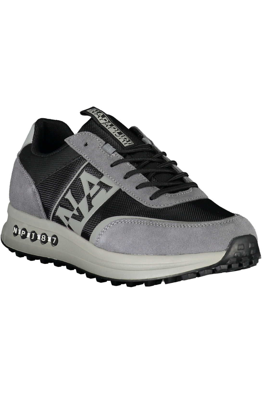 Napapijri Shoes Baskets Homme Gris - stylesgateway