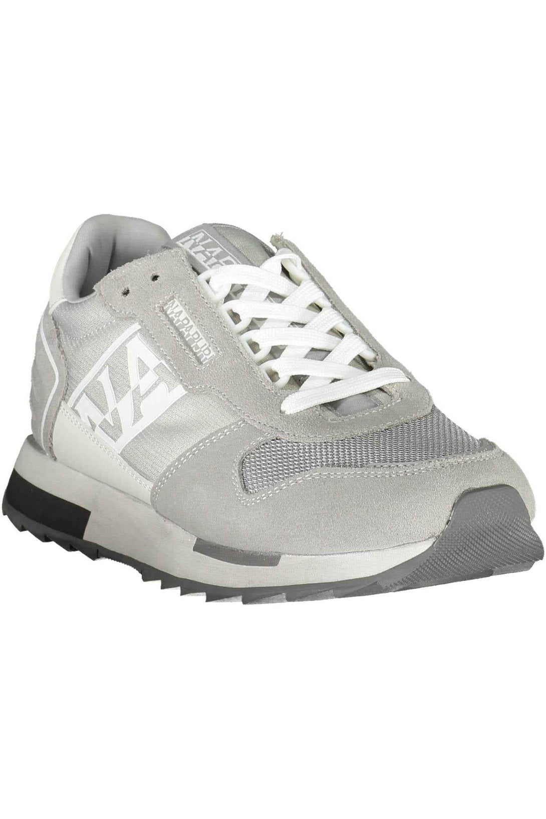 Napapijri Shoes Baskets Homme Gris - stylesgateway