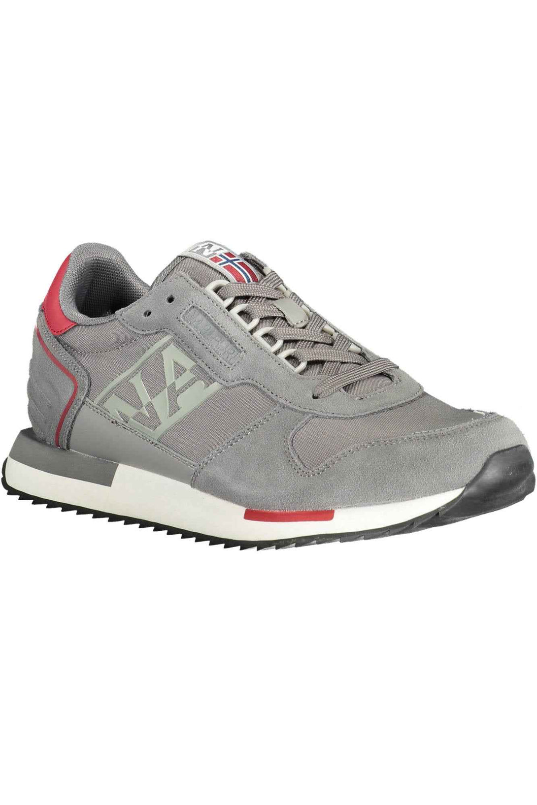 Napapijri Shoes Baskets Homme Gris - stylesgateway