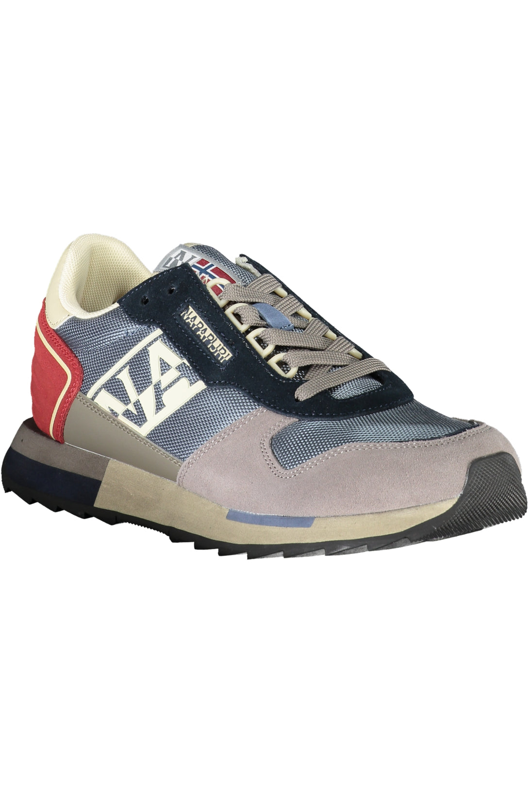 Napapijri Shoes Baskets Homme Gris - stylesgateway