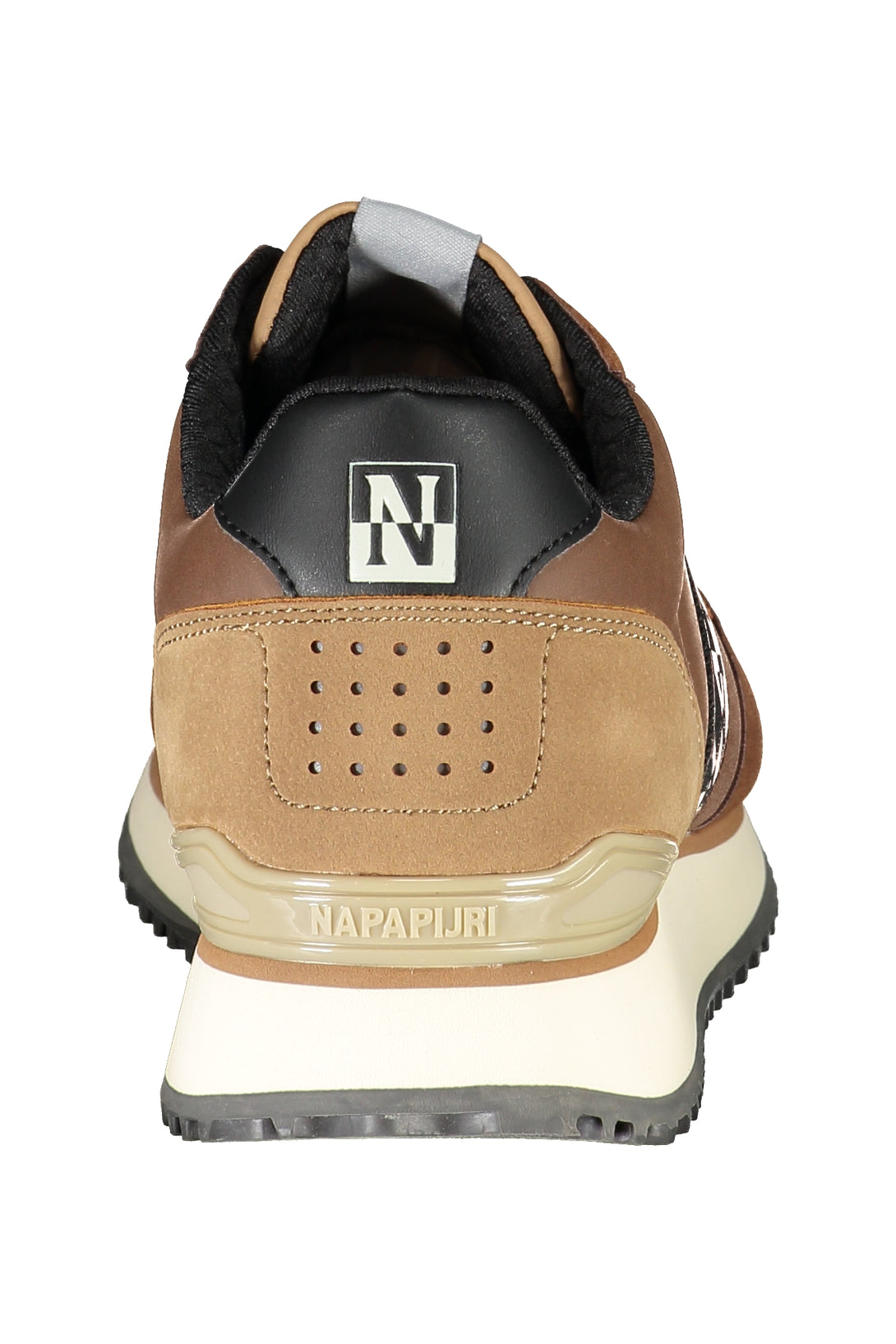 Napapijri Shoes Baskets Homme Marron - stylesgateway