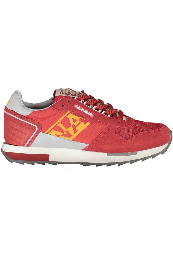 Napapijri Shoes Baskets Homme Rouge - stylesgateway