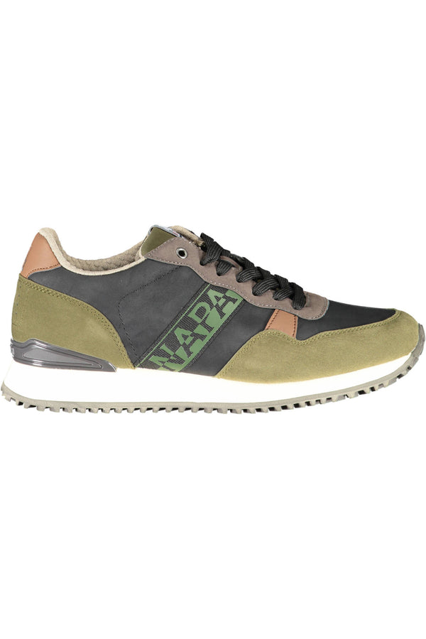 Napapijri Shoes Baskets Homme Vert - stylesgateway