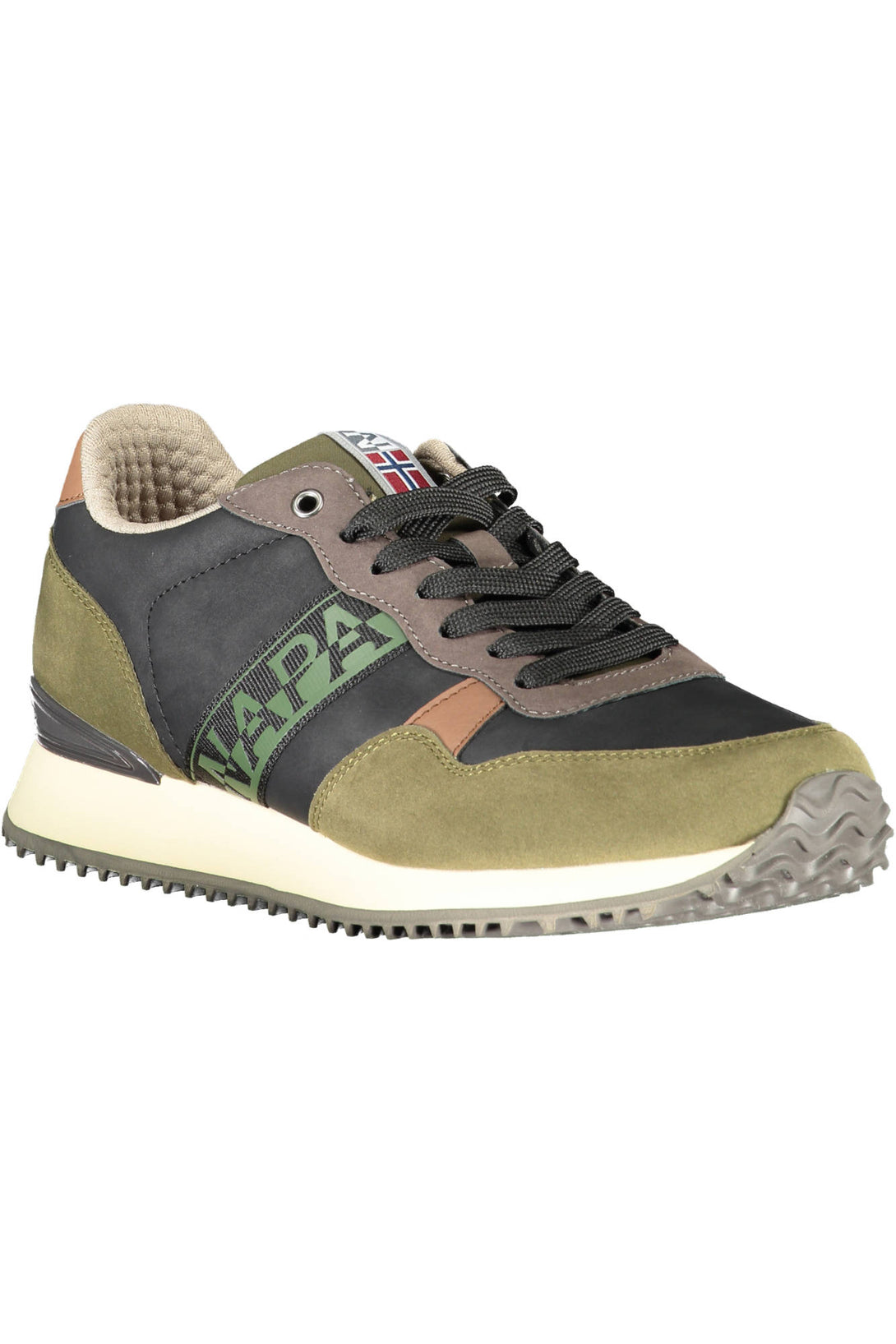 Napapijri Shoes Baskets Homme Vert - stylesgateway
