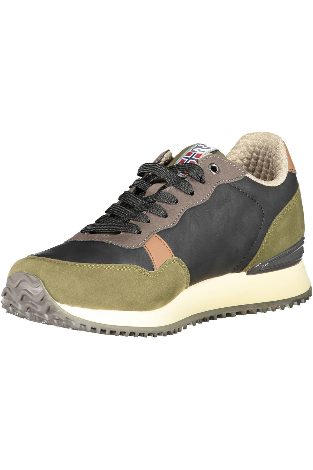 Napapijri Shoes Baskets Homme Vert - stylesgateway