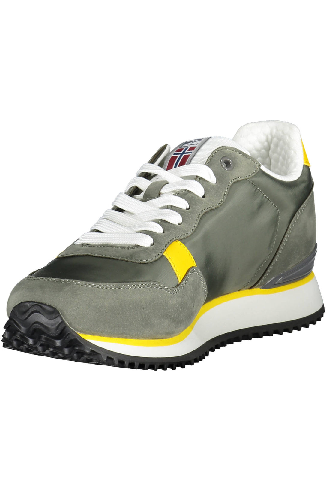 Napapijri Shoes Baskets Homme Vert - stylesgateway