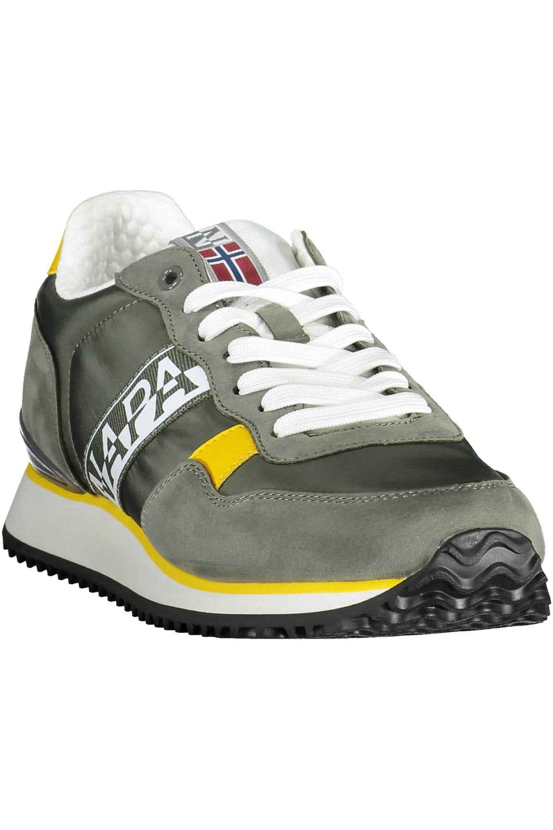Napapijri Shoes Baskets Homme Vert - stylesgateway