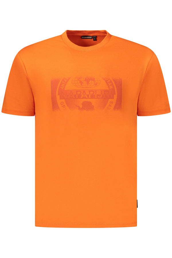 Napapijri T-shirts Homme Orange - stylesgateway