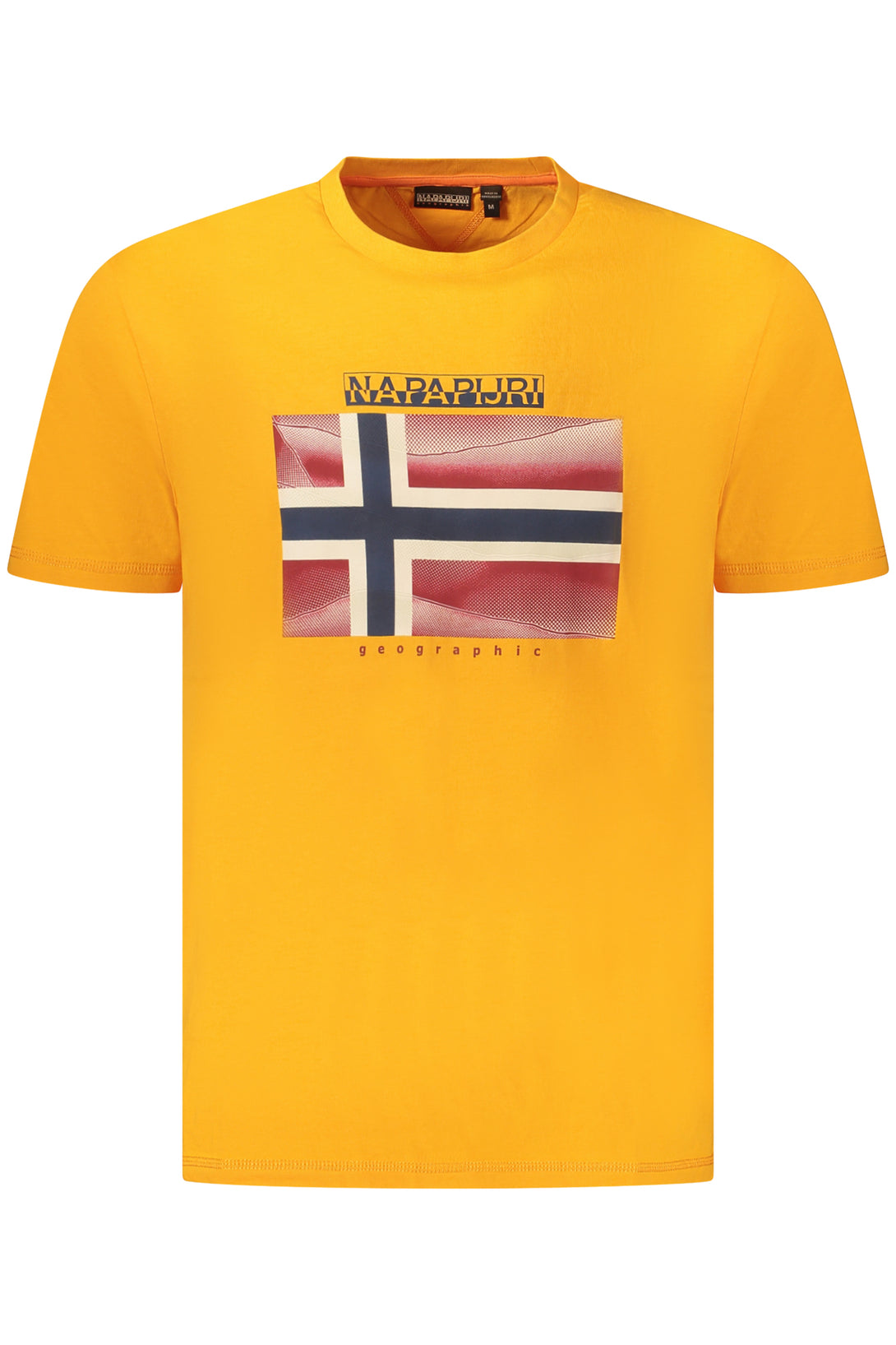 Napapijri T-shirts Homme Orange - stylesgateway