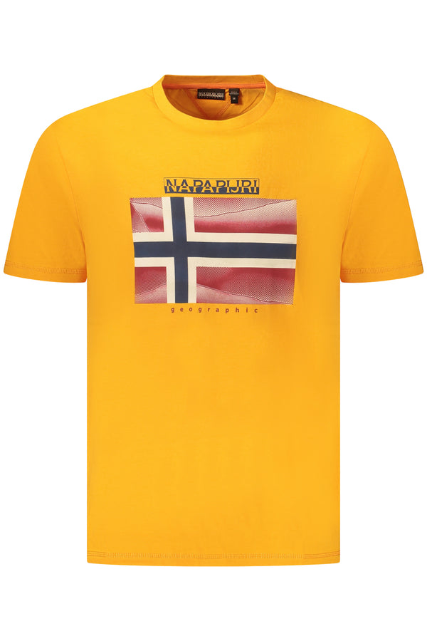 Napapijri T-shirts Homme Orange - stylesgateway