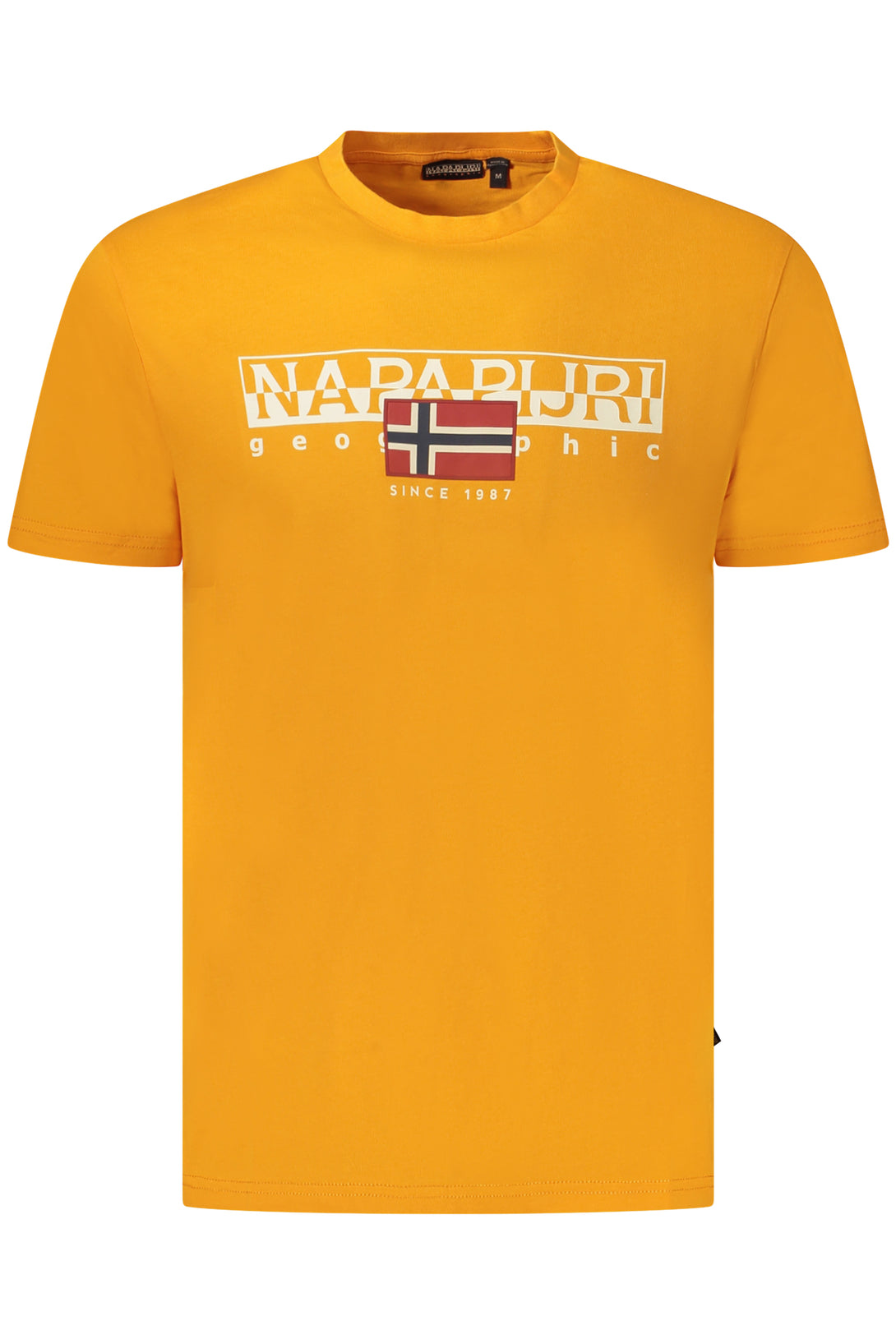 Napapijri T-shirts Homme Orange - stylesgateway