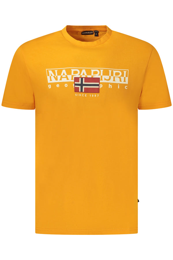 Napapijri T-shirts Homme Orange - stylesgateway