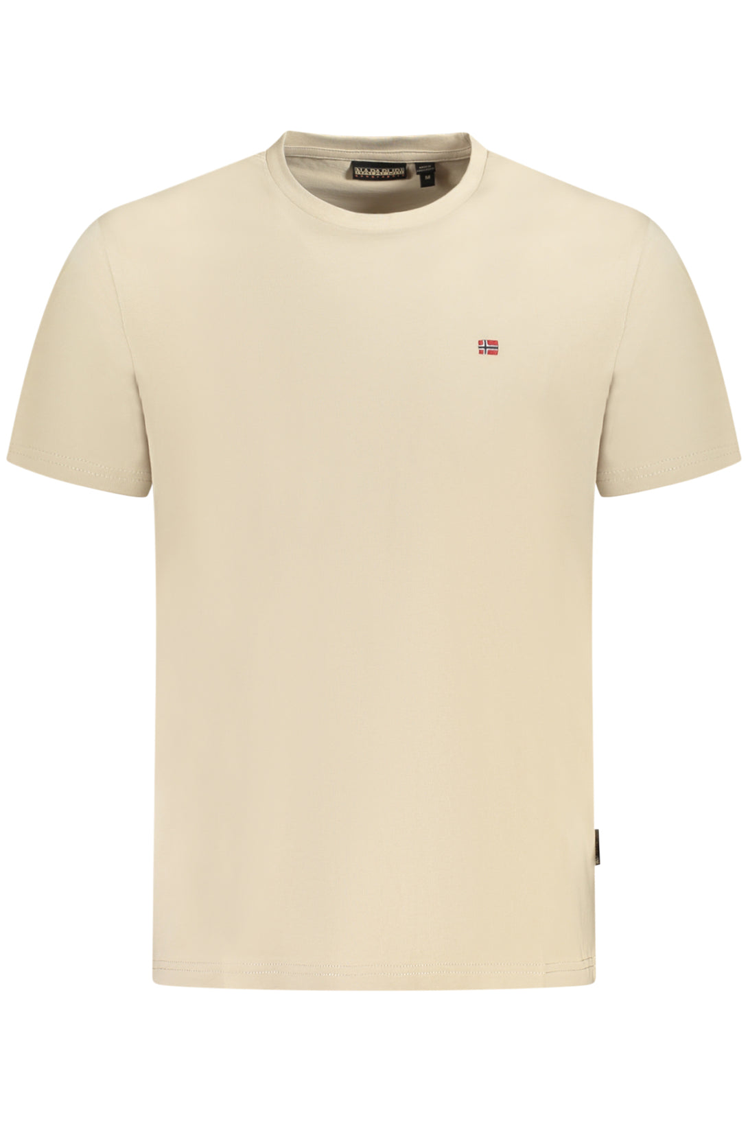 Napapijri T-shirts Homme Beige - stylesgateway