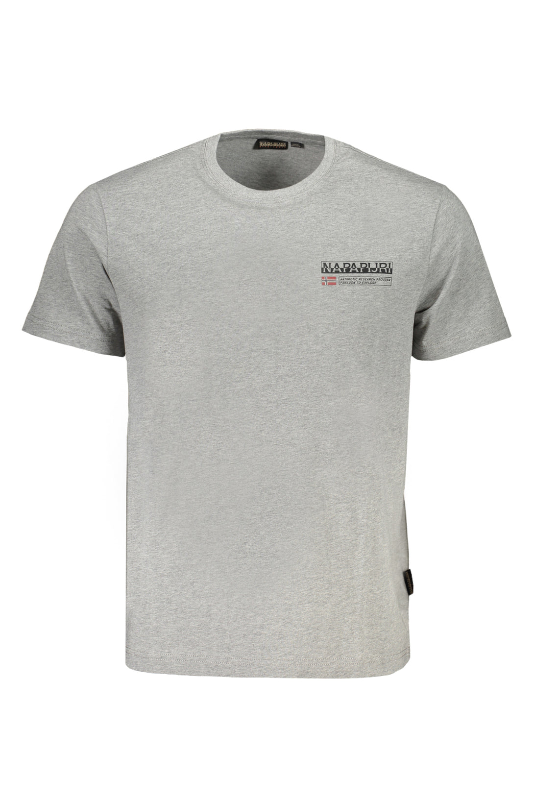 Napapijri T-shirts Homme Gris - stylesgateway
