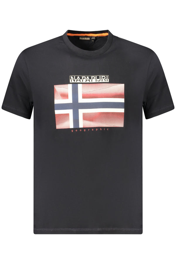 Napapijri T-shirts Homme Noir - stylesgateway