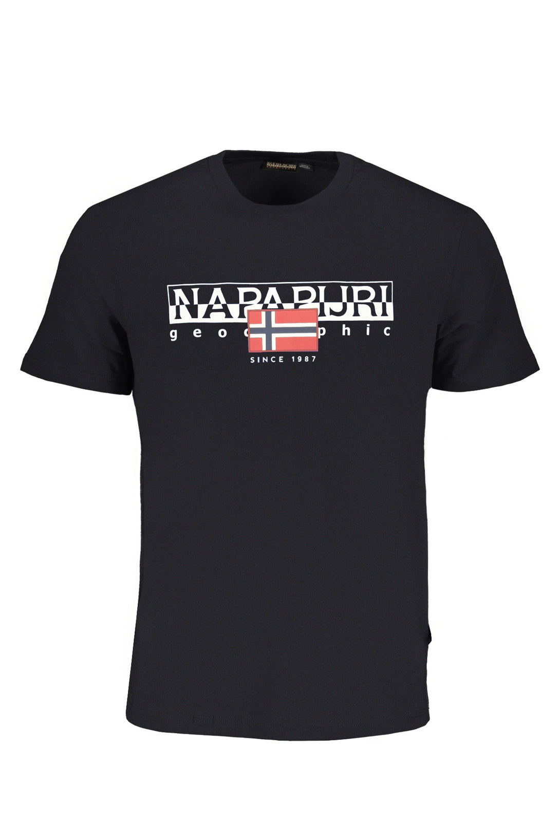 Napapijri T-shirts Homme Noir - stylesgateway
