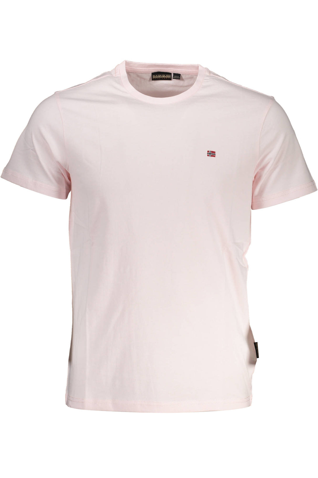 Napapijri T-shirts Homme Rose - stylesgateway