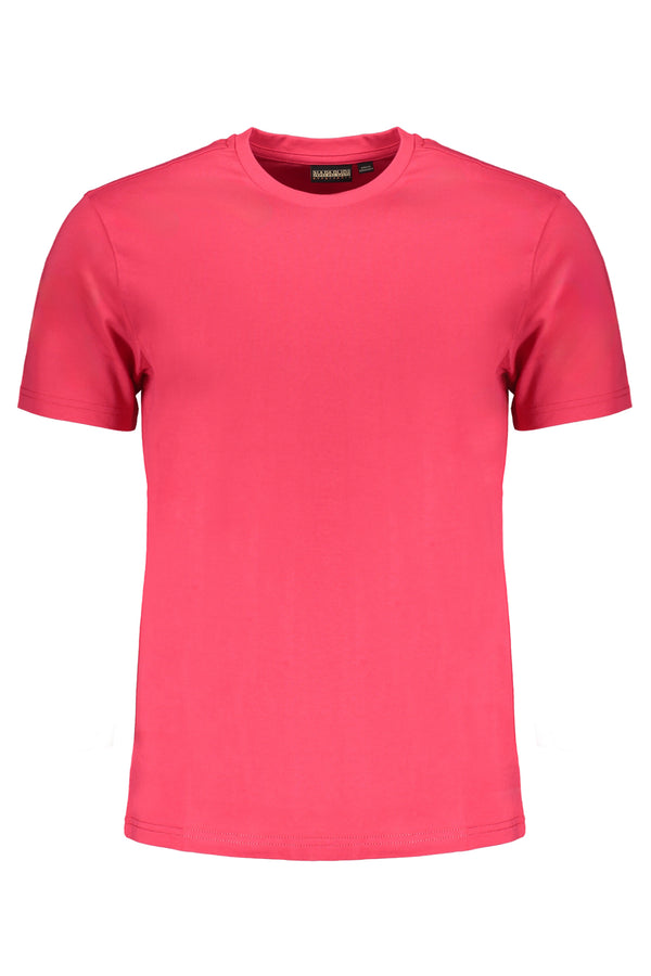 Napapijri T-shirts Homme Rose - stylesgateway