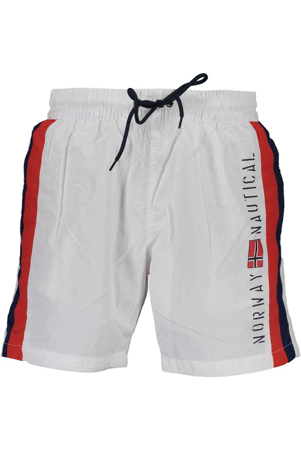 Norway 1963 Beachwear Homme Blanc - stylesgateway