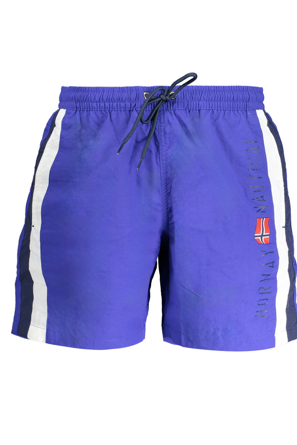 Norway 1963 Beachwear Homme Bleu - stylesgateway