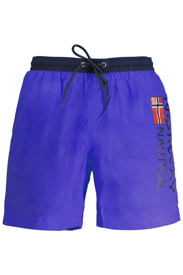 Norway 1963 Beachwear Homme Bleu - stylesgateway