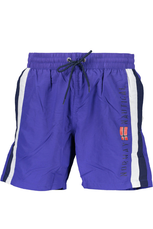 Norway 1963 Beachwear Homme Bleu - stylesgateway