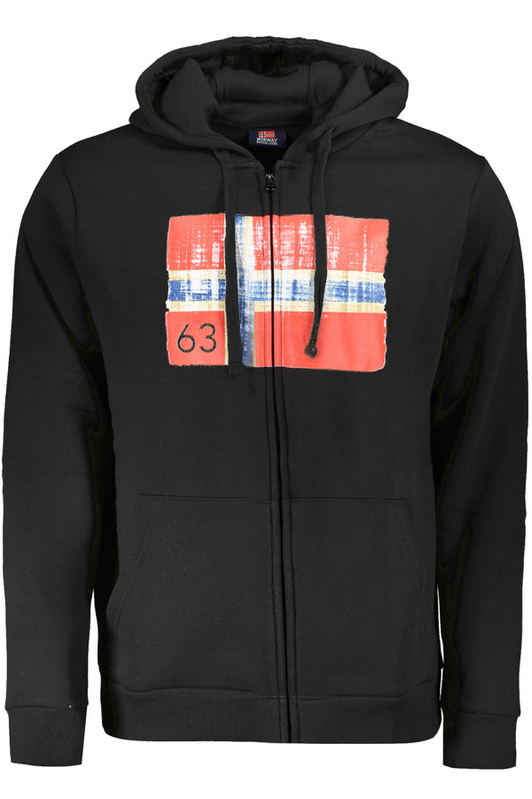 Norway 1963 Sweatshirts Homme Noir - stylesgateway