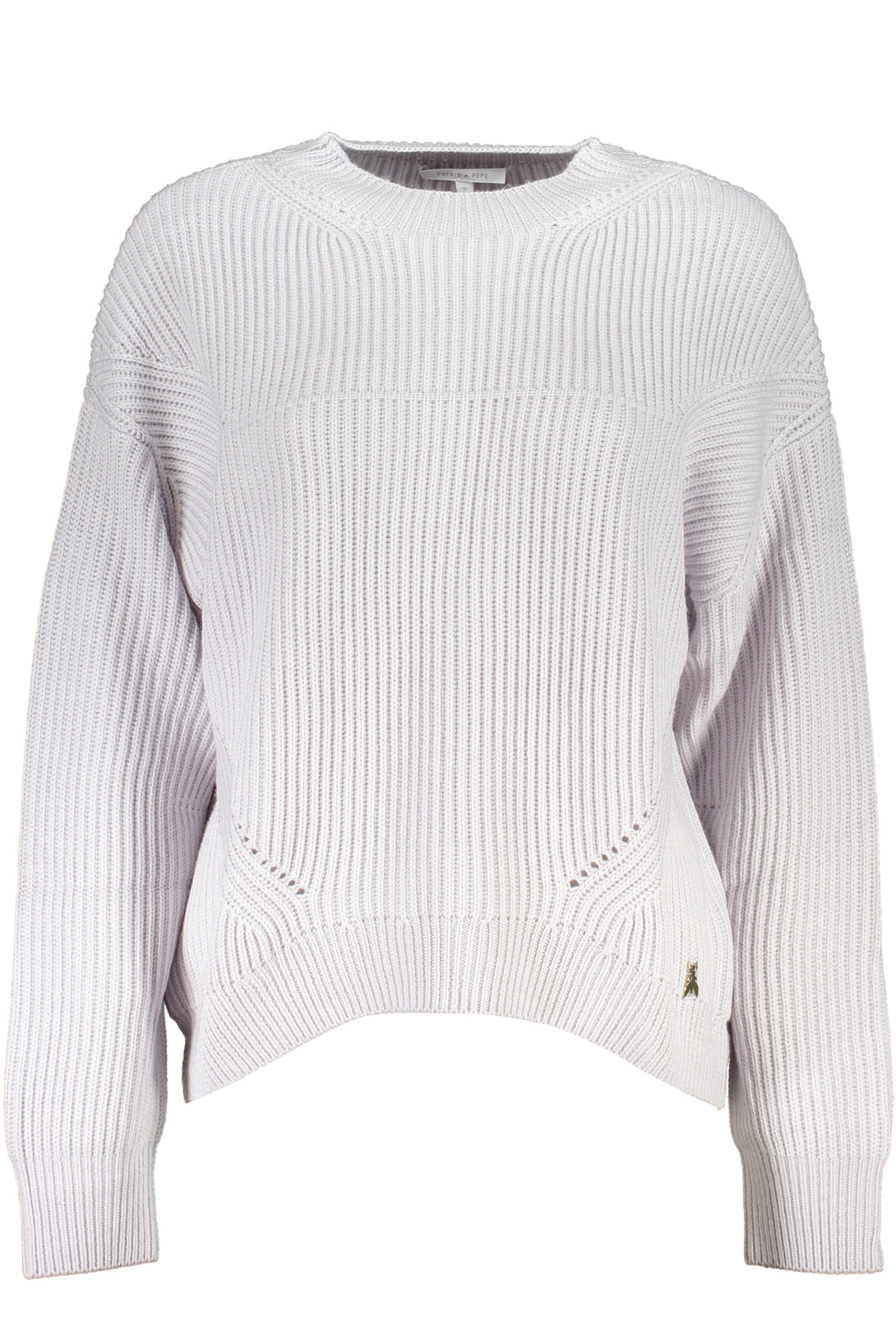 Patrizia Pepe Sweaters Femme Gris - stylesgateway