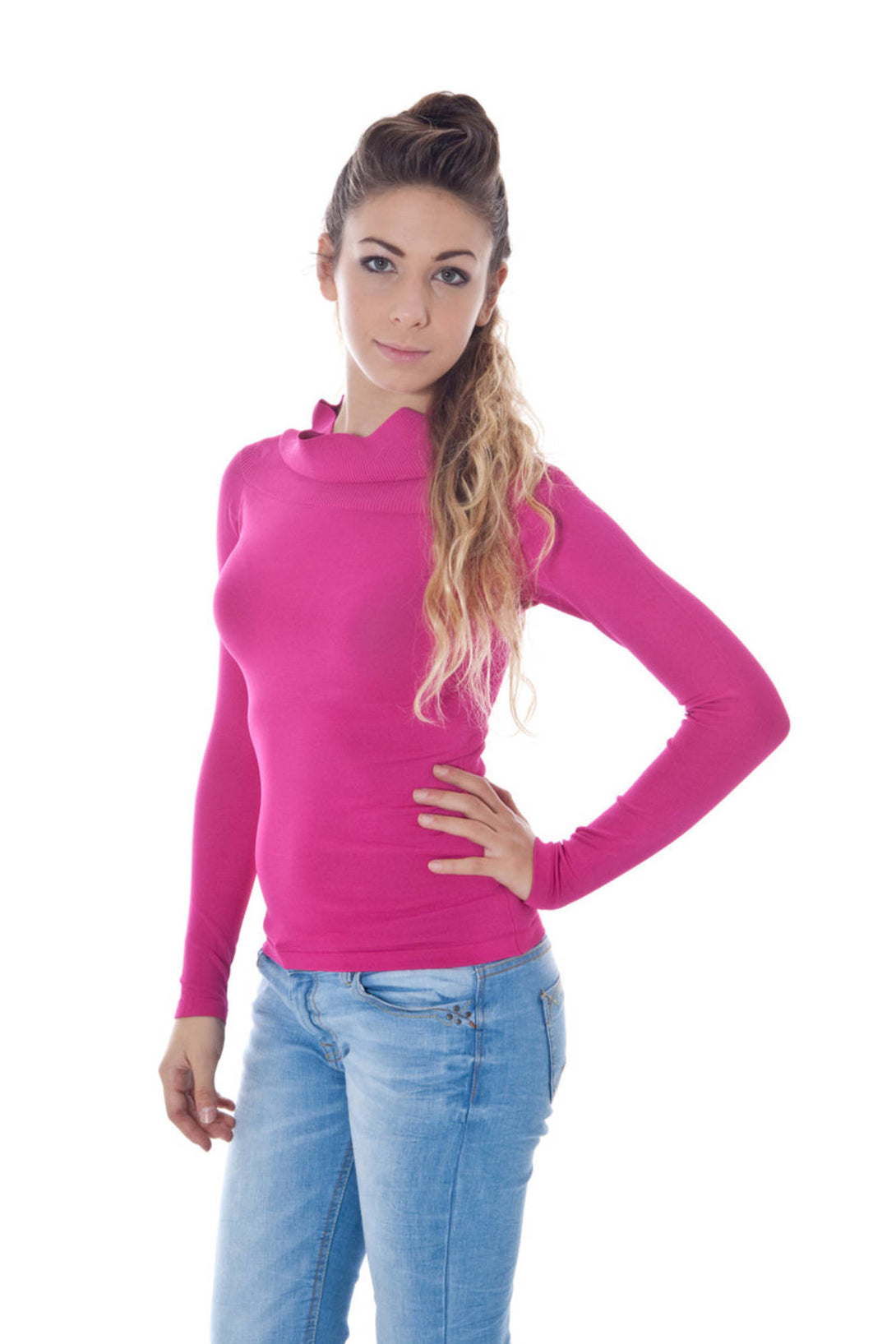 Phard Sweaters Femme Rose - stylesgateway