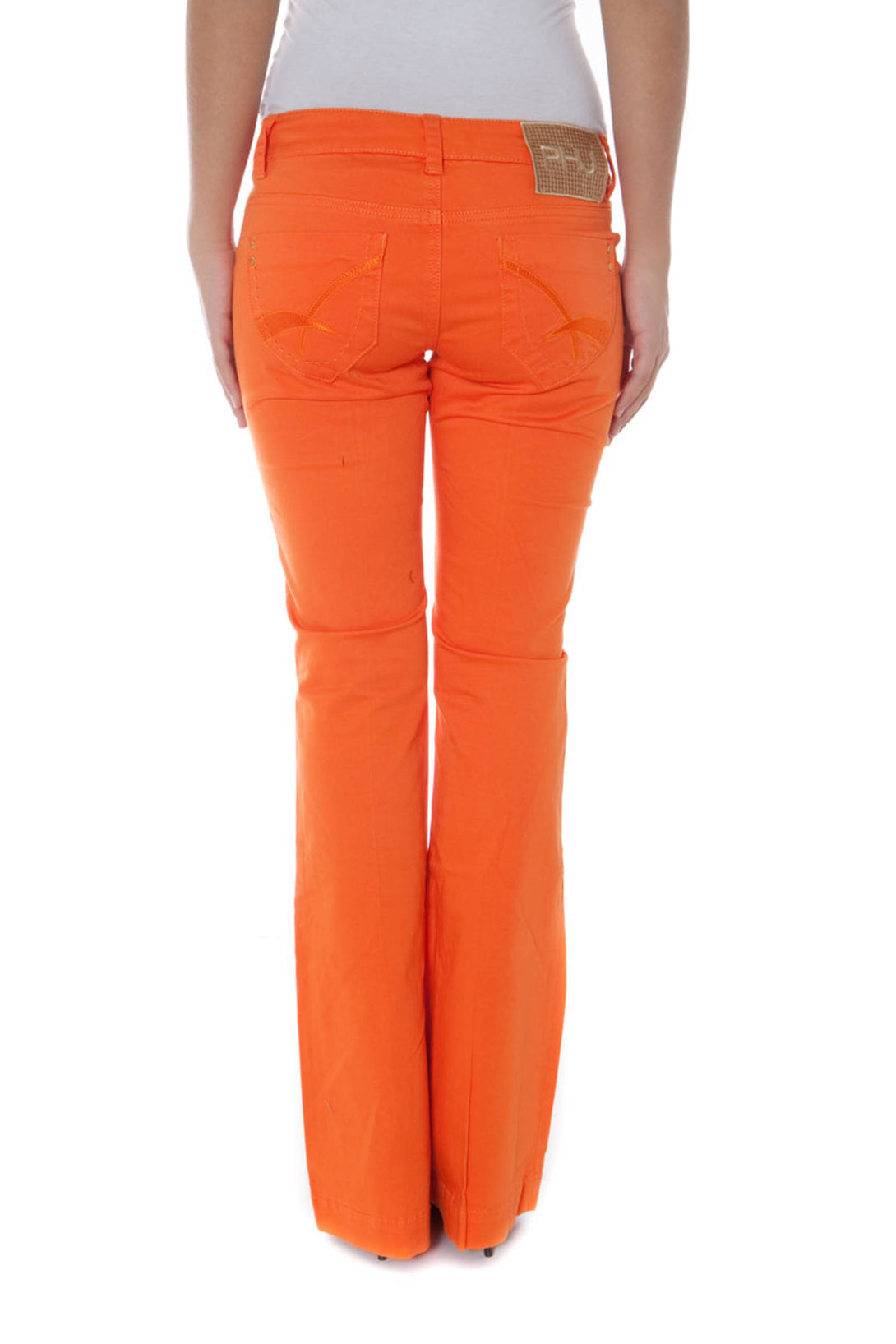 Phard Pantalons Femme Orange - stylesgateway
